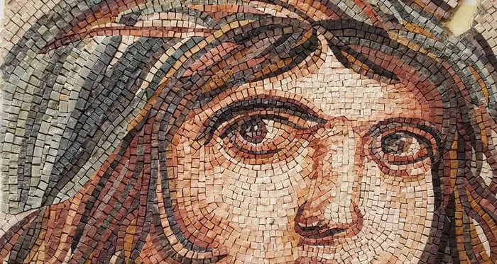 Natural stone birds mosaic for feature walls and outdoor areas