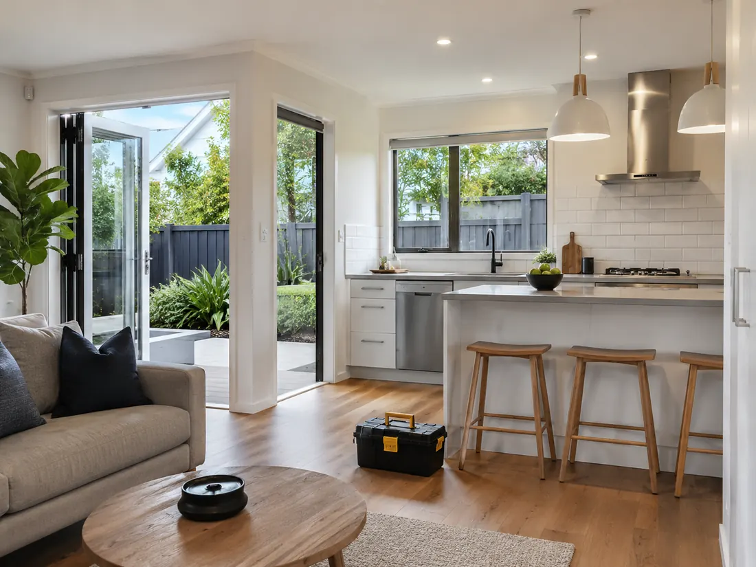Home repairs and maintenance work in an Auckland North Shore property