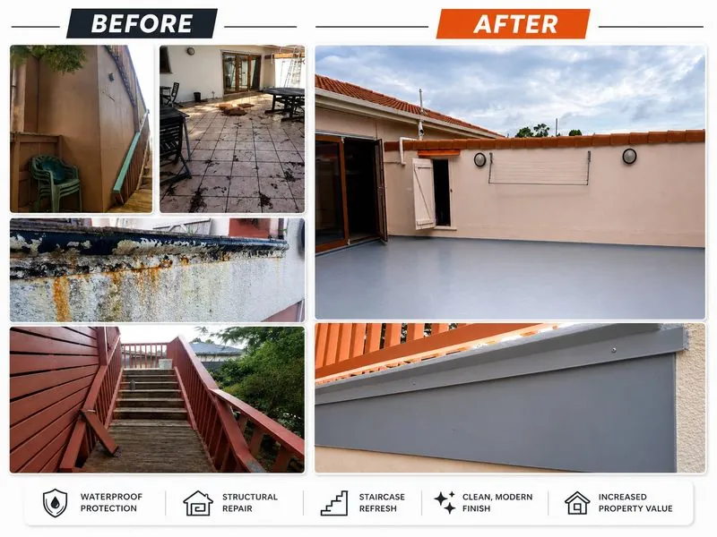 Home repairs and maintenance work in an Auckland house